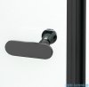 New Trendy New Soleo Black kabina 90x120x195 cm wspornik prosty szkło przejrzyste D-0231A/D-0149B-WP
